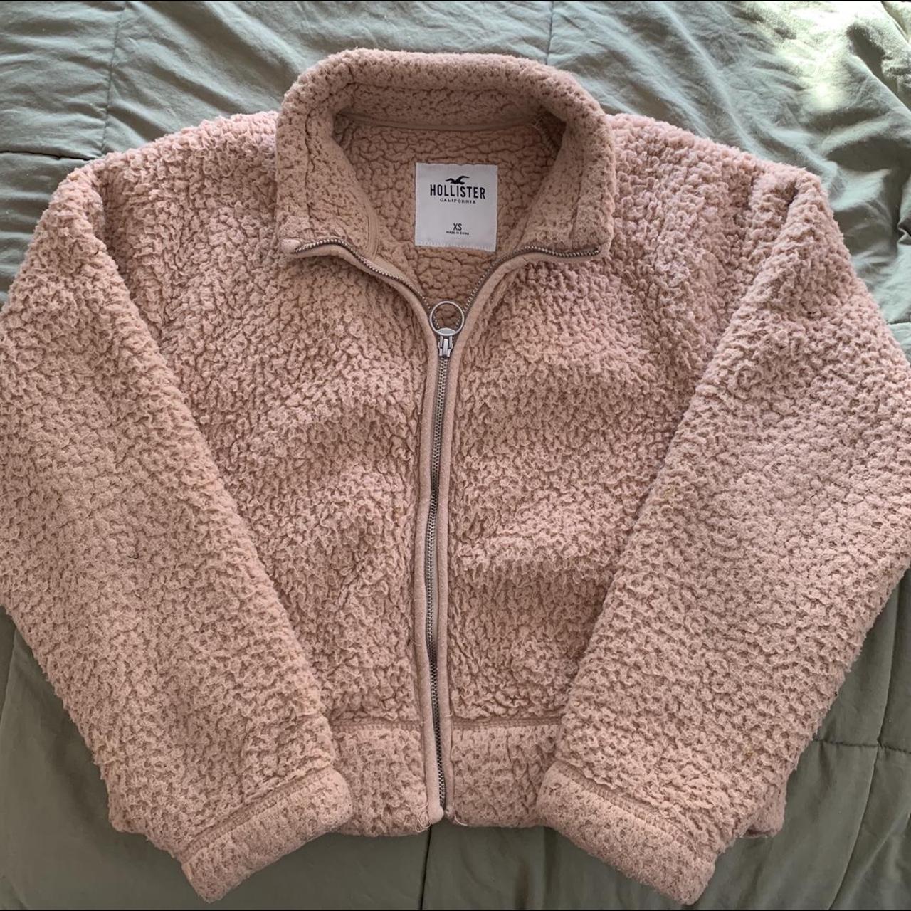 hollister teddy jacket