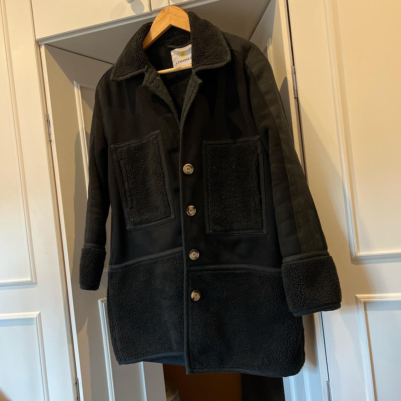 LF Markey Women's Black Coat | Depop