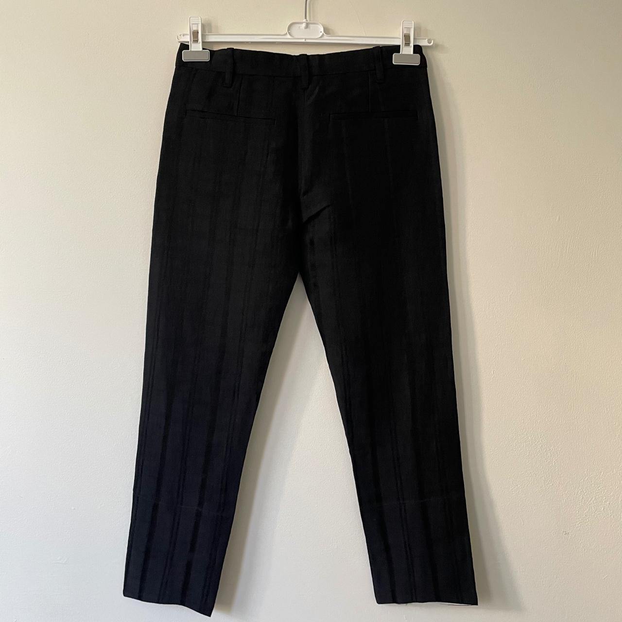 Ann Demeulemeester Cropped Jacquard Pants With Depop 2342