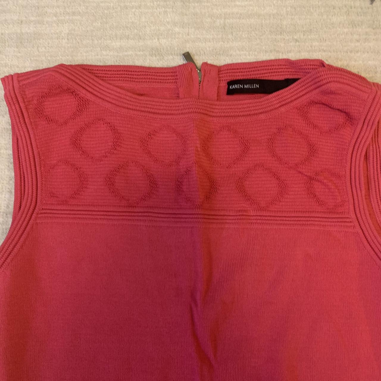 Karen Millen Women's Pink Vest (2)