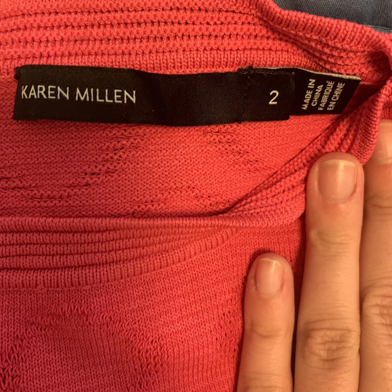 Karen Millen Women's Pink Vest (4)