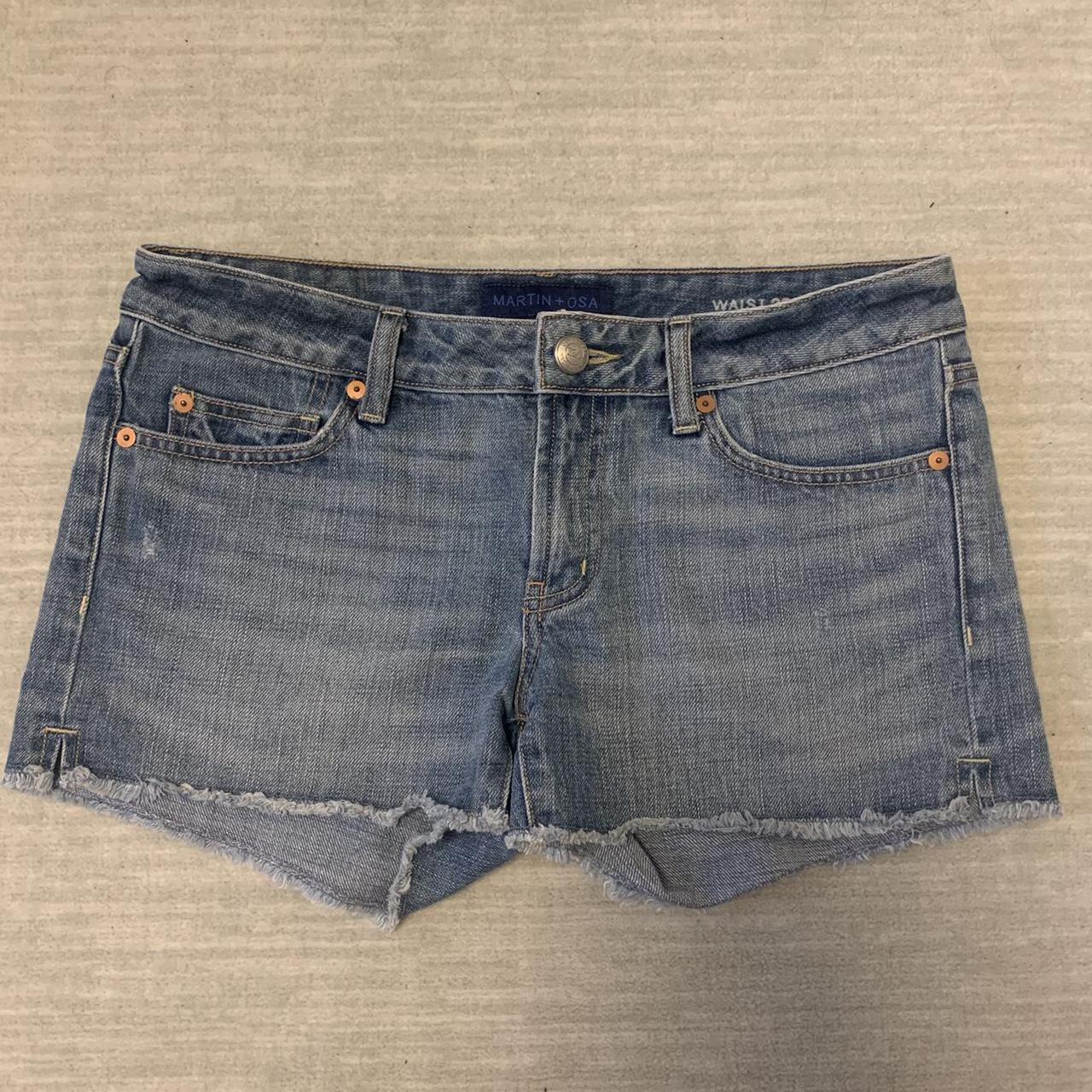 Women's Blue Shorts | Depop