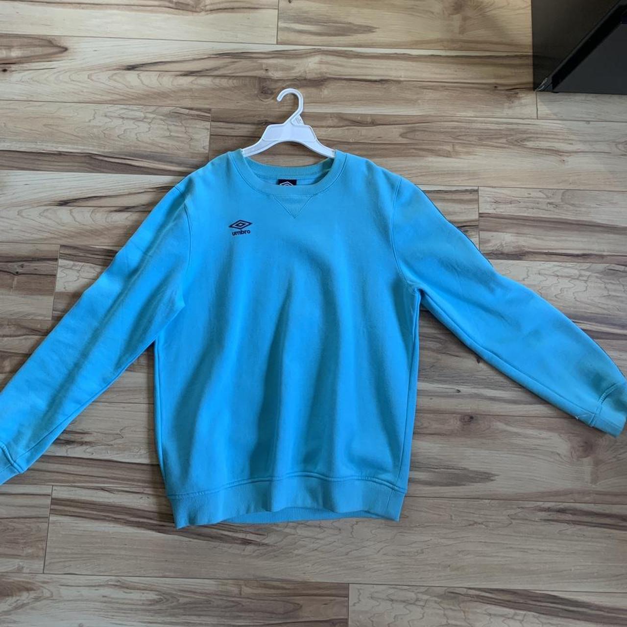 Umbro Men's Blue Jumper Depop