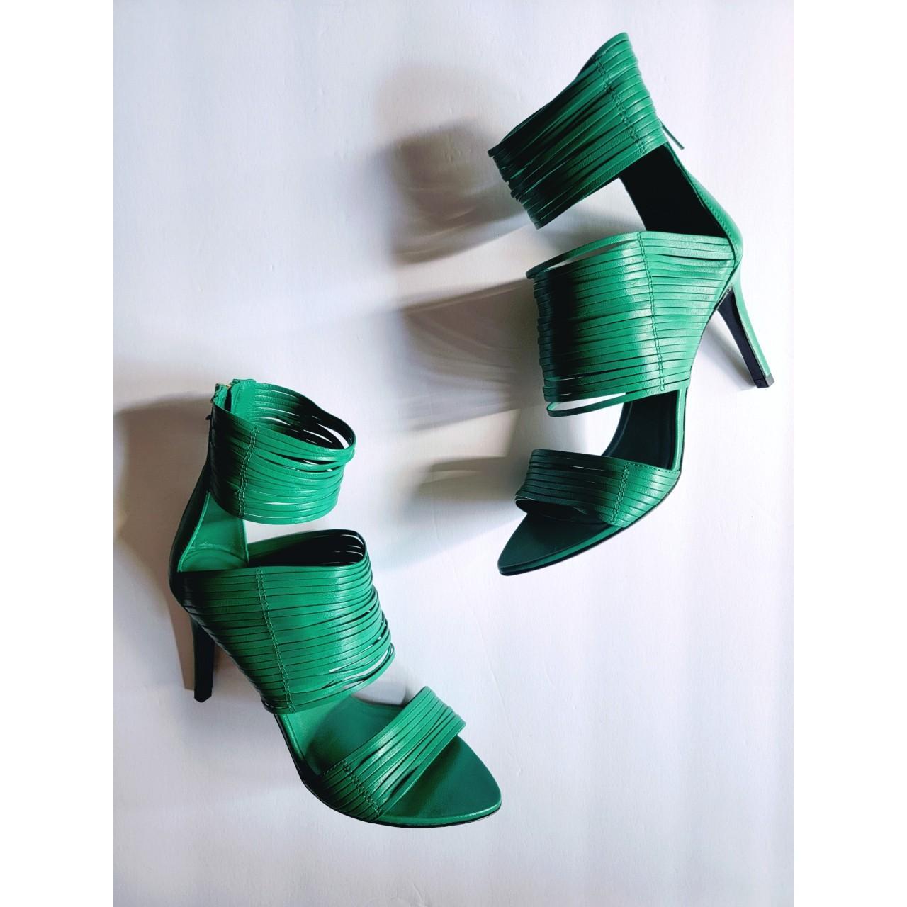 Product Image 2 - LK Bennett green strappy heels