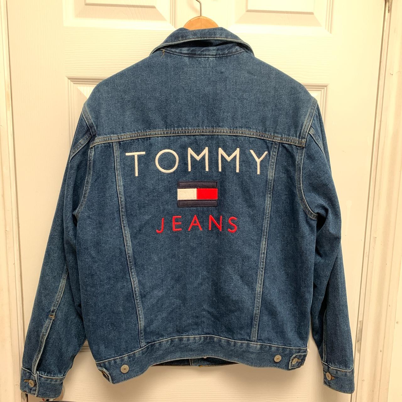 Tommy hilfiger boys hot sale denim jacket