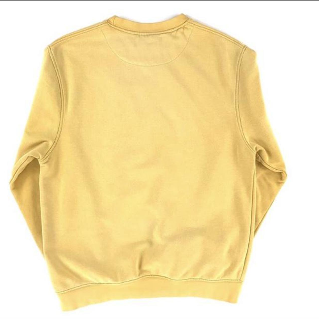Nike retro vintage yellow jumper/ sweatshirt - spell... - Depop