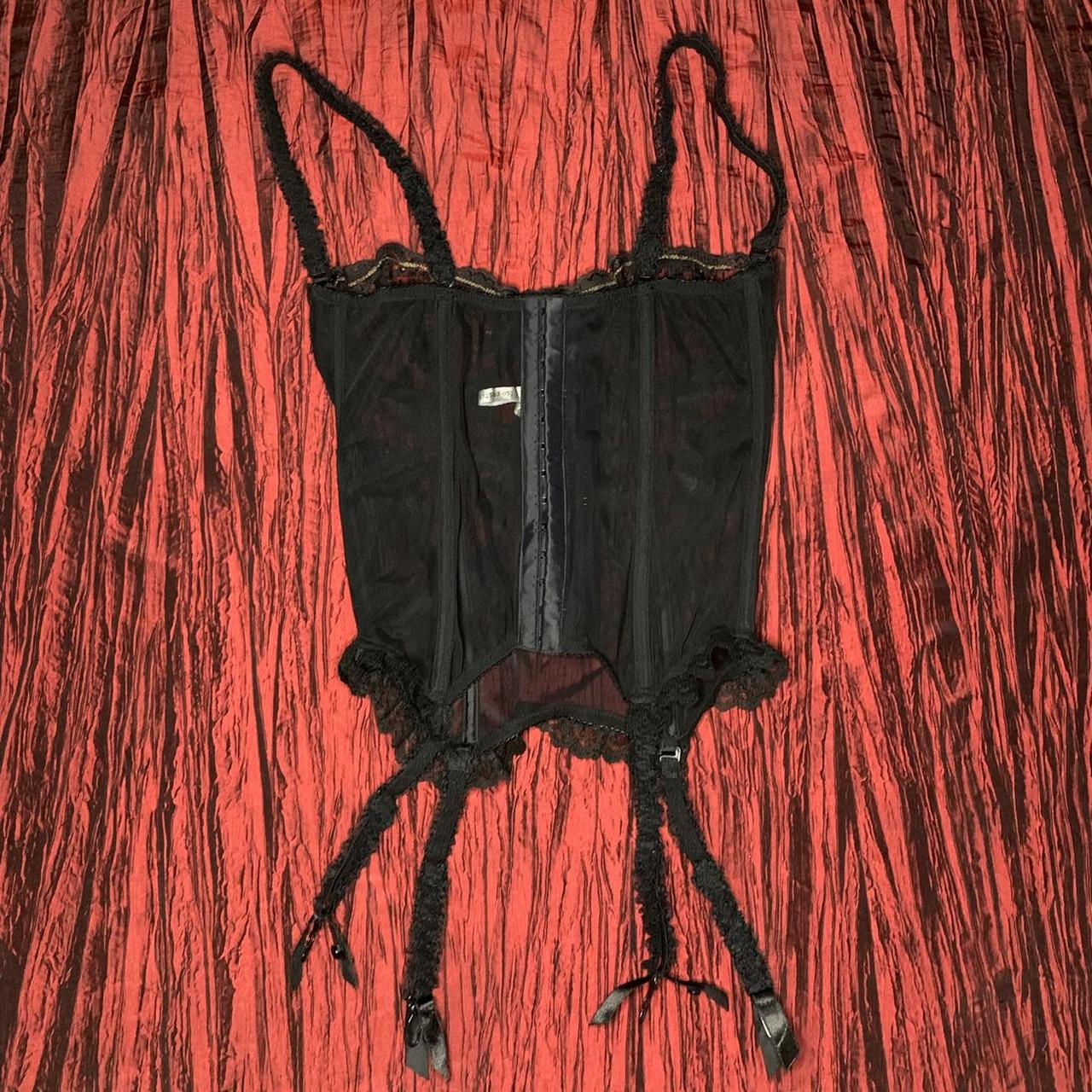 Vintage 1980's Victoria's Secret Gold Label Black | Depop