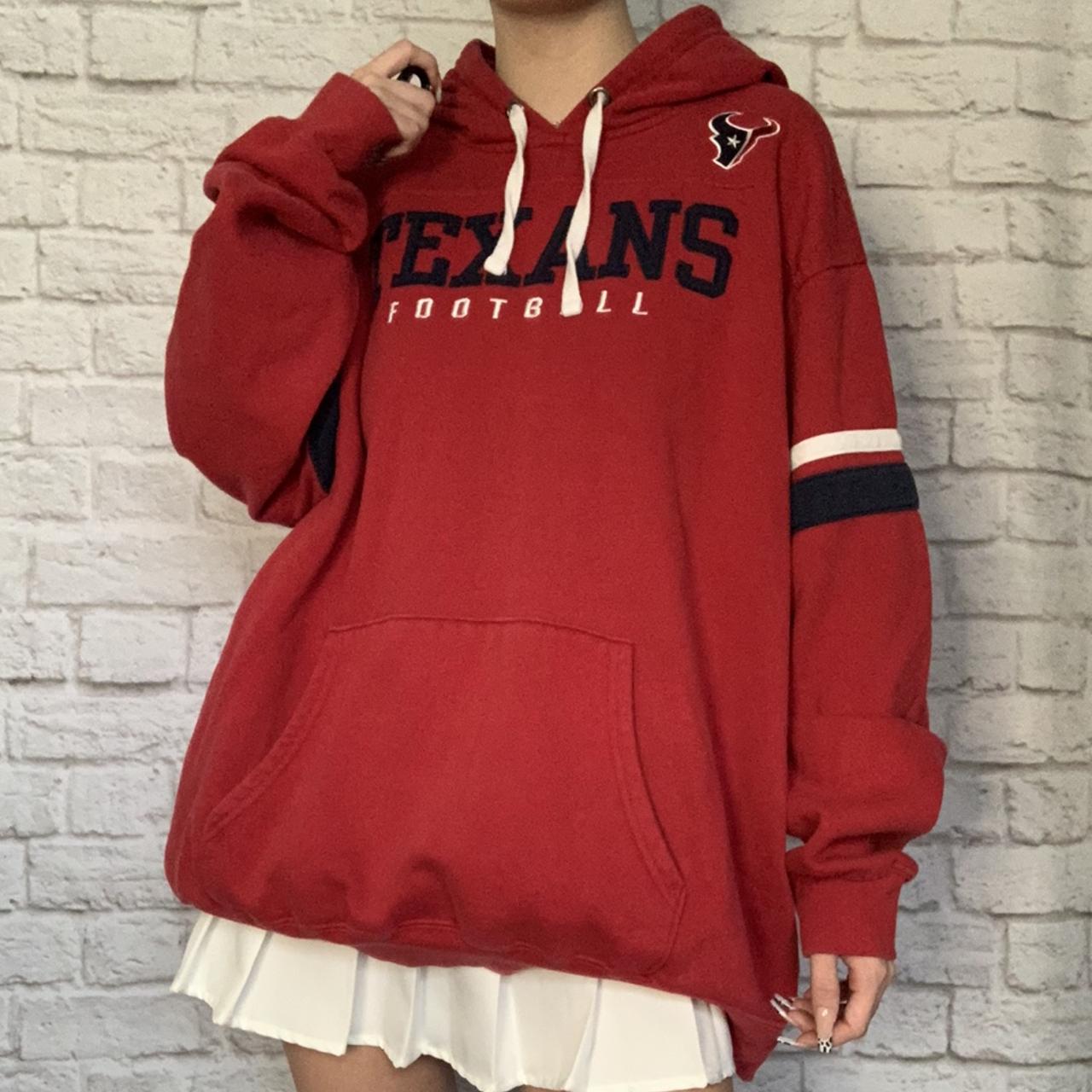 Vintage Houston Texans NFL Football Hoodie - Depop