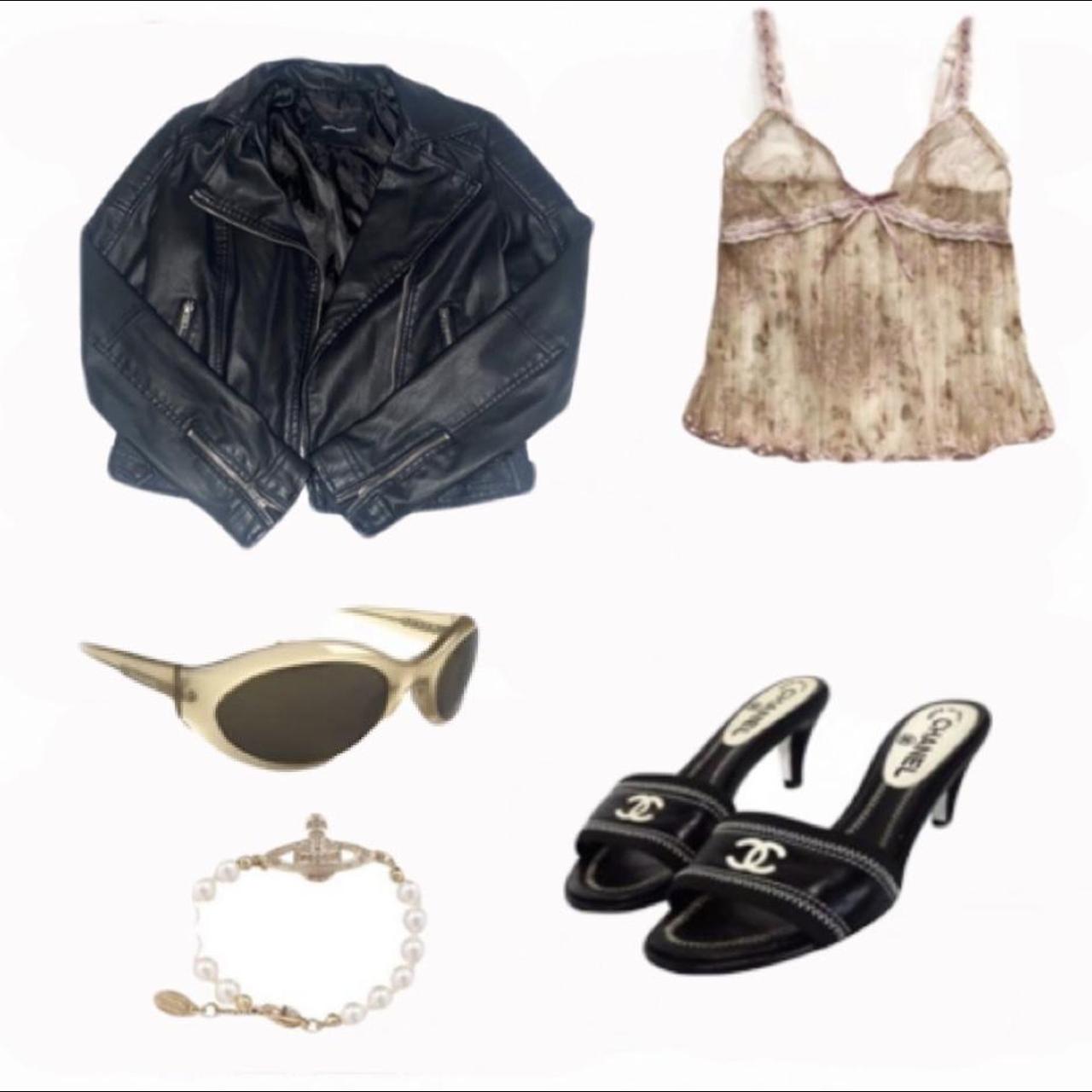 Brandy Melville Women's Black Jacket Depop