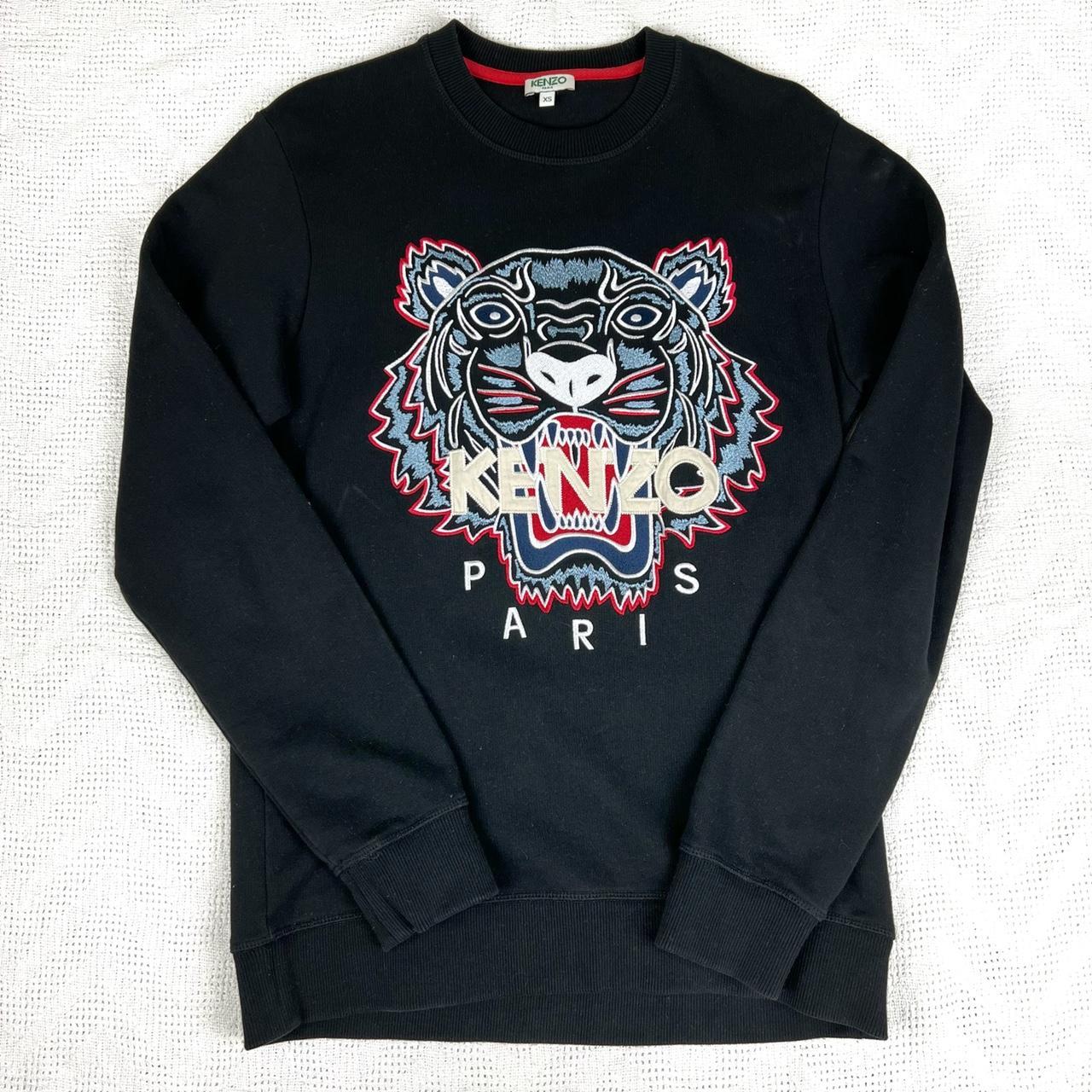 Kenzo black and red shop jumper