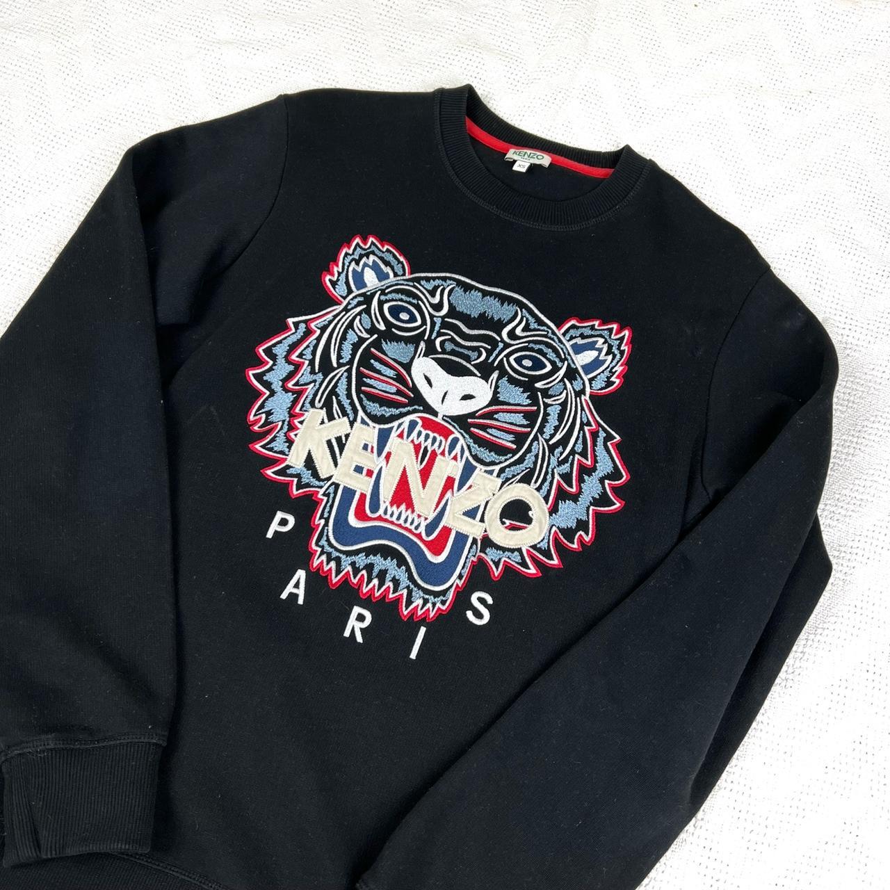 Kenzo black deals and red jumper