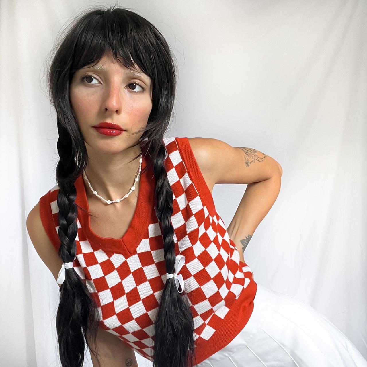 BY FASHION BRAND COMPANY. ☆ red n white checkered... Depop
