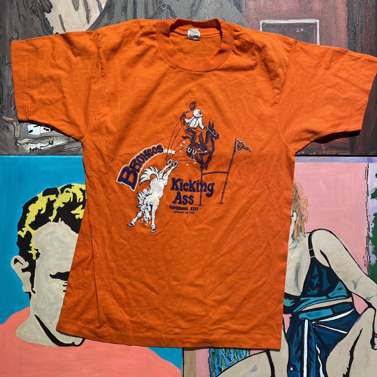 Vintage Denver broncos Super Bowl XXIV 1990