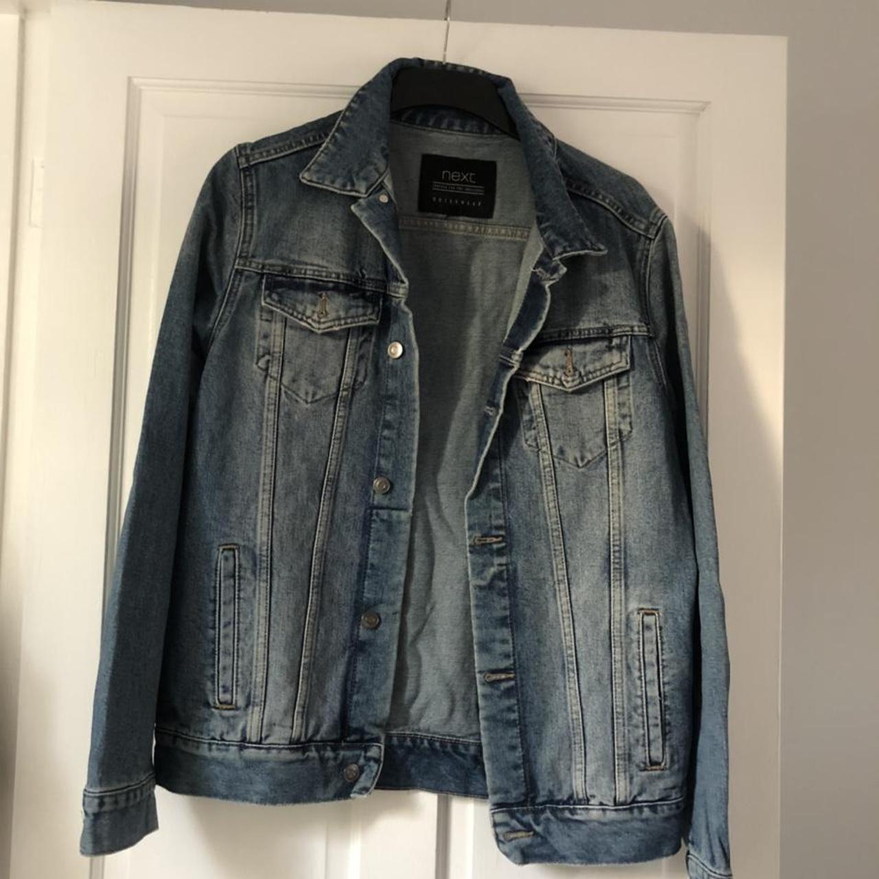 Next Women's Blue and Navy Jacket | Depop