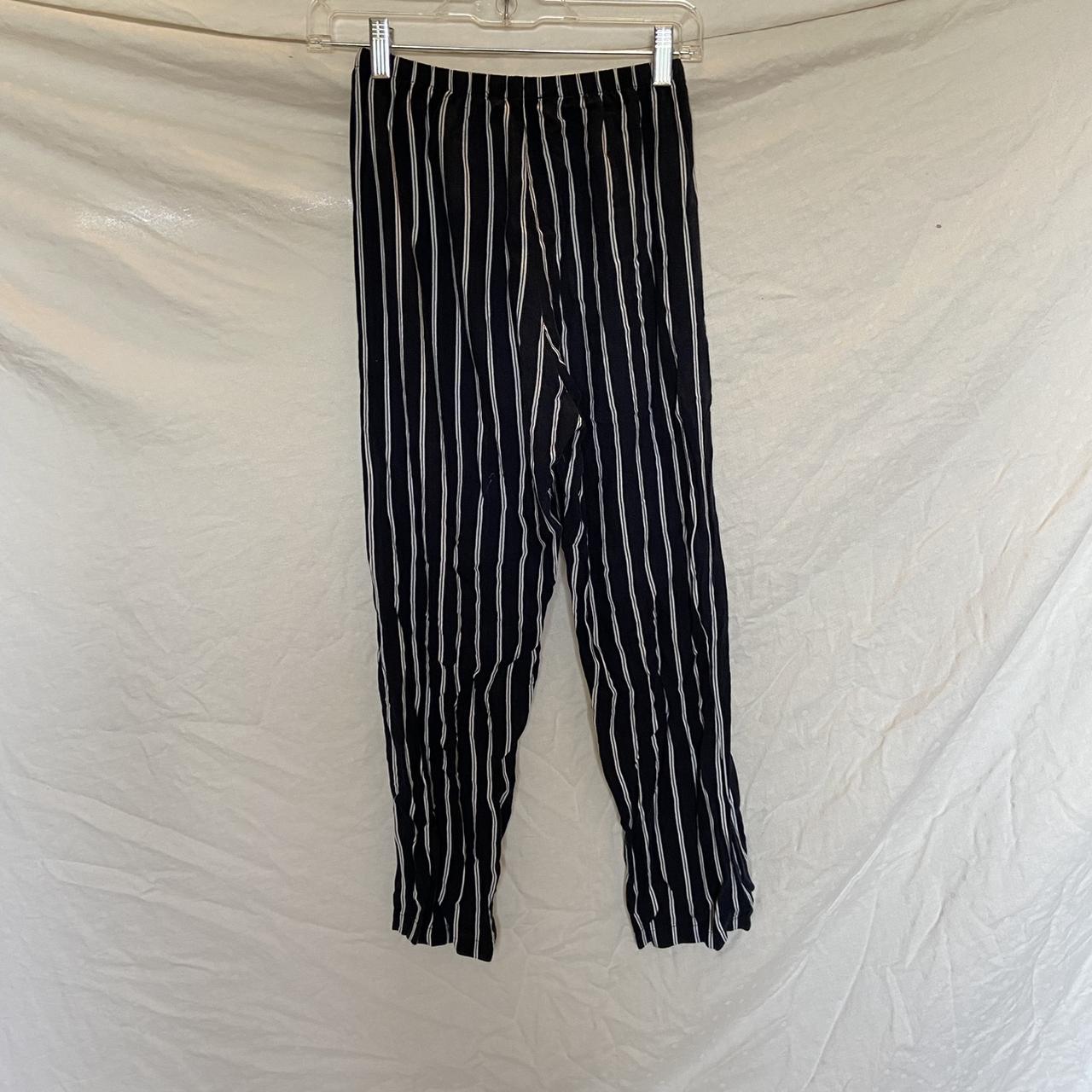 Brandy Melville striped pants - Depop