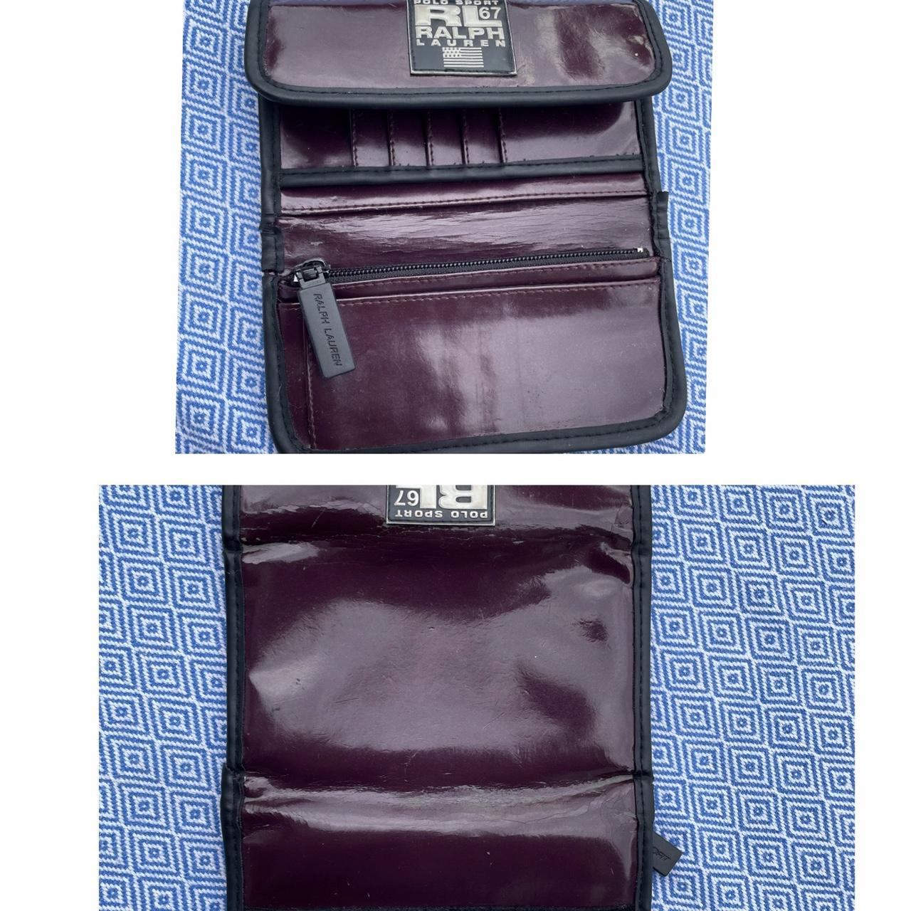 Burgundy Polo Sport Wallet tri fold wallet 4 cash... Depop