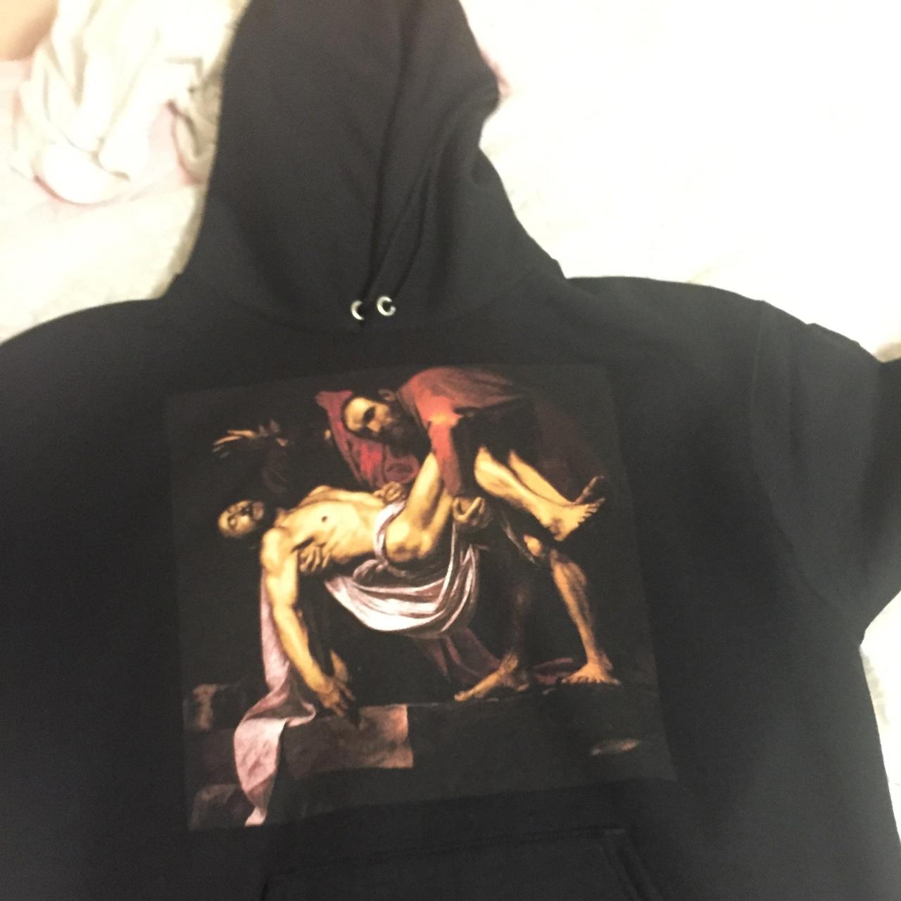 religion hoodie black m 100% Depop