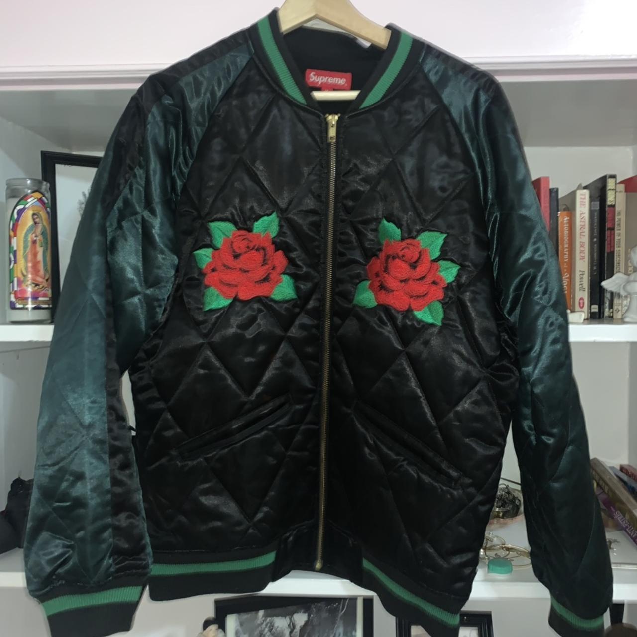 supreme roses souvenir jacket, send me offers /...