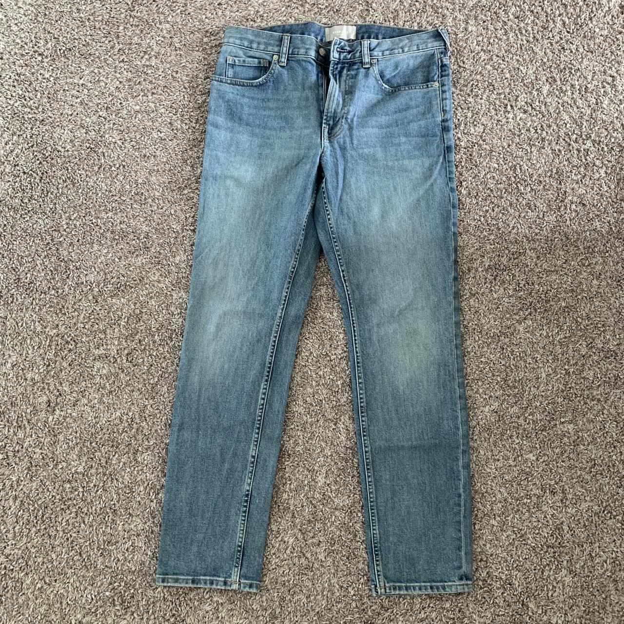 Everlane Men's Blue Jeans | Depop