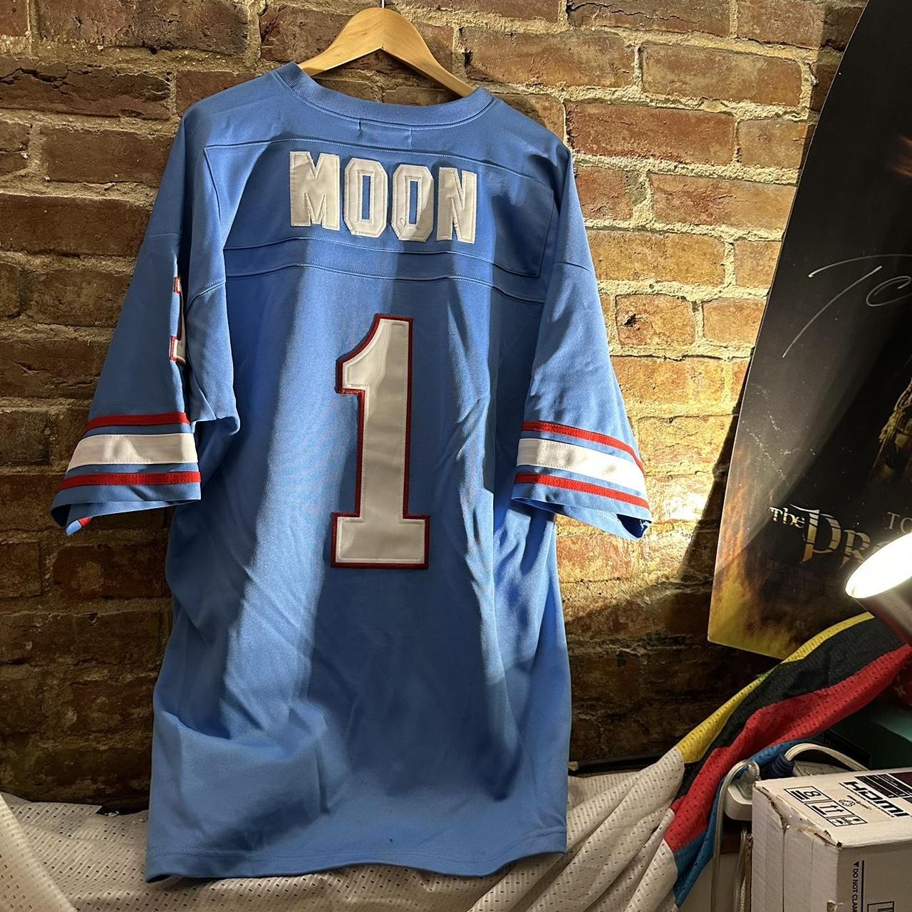 Mitchell and Ness Houston Oilers Warren Moon - Depop