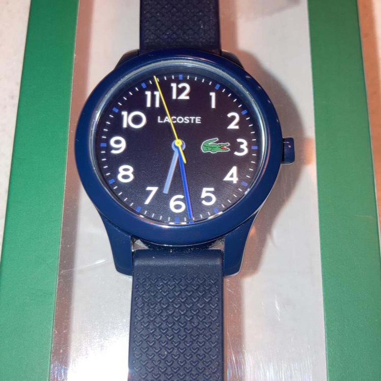 Lacoste watch hot sale blue face