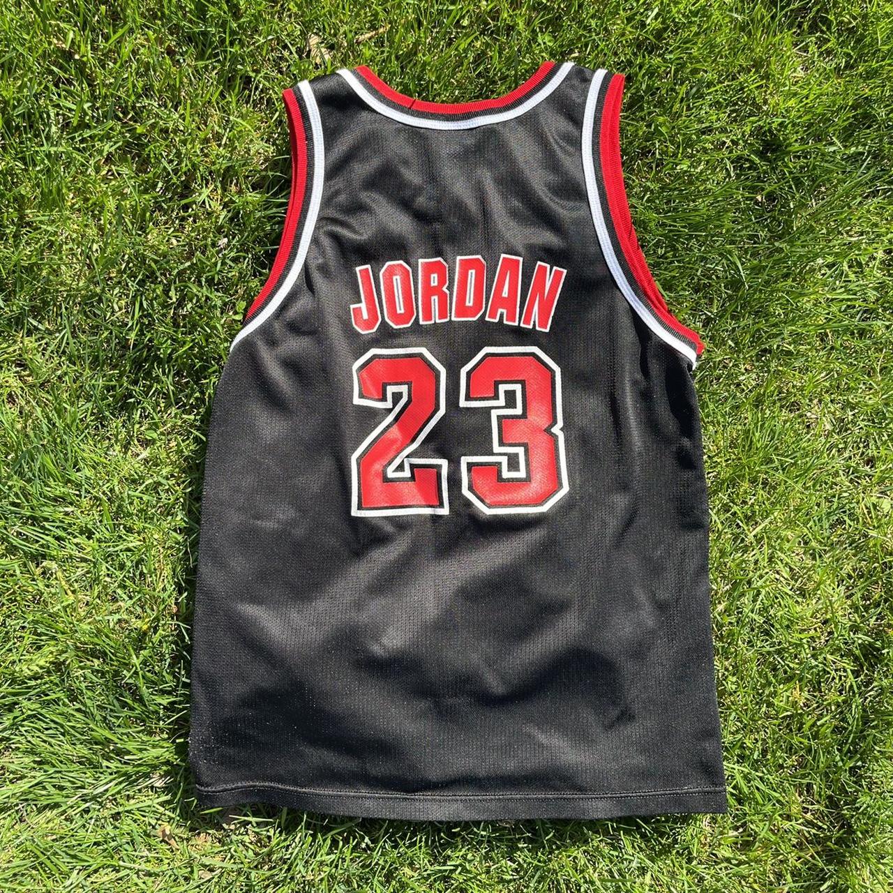 Very rare Champion Jordan NBA Jersey Was bought in - Depop