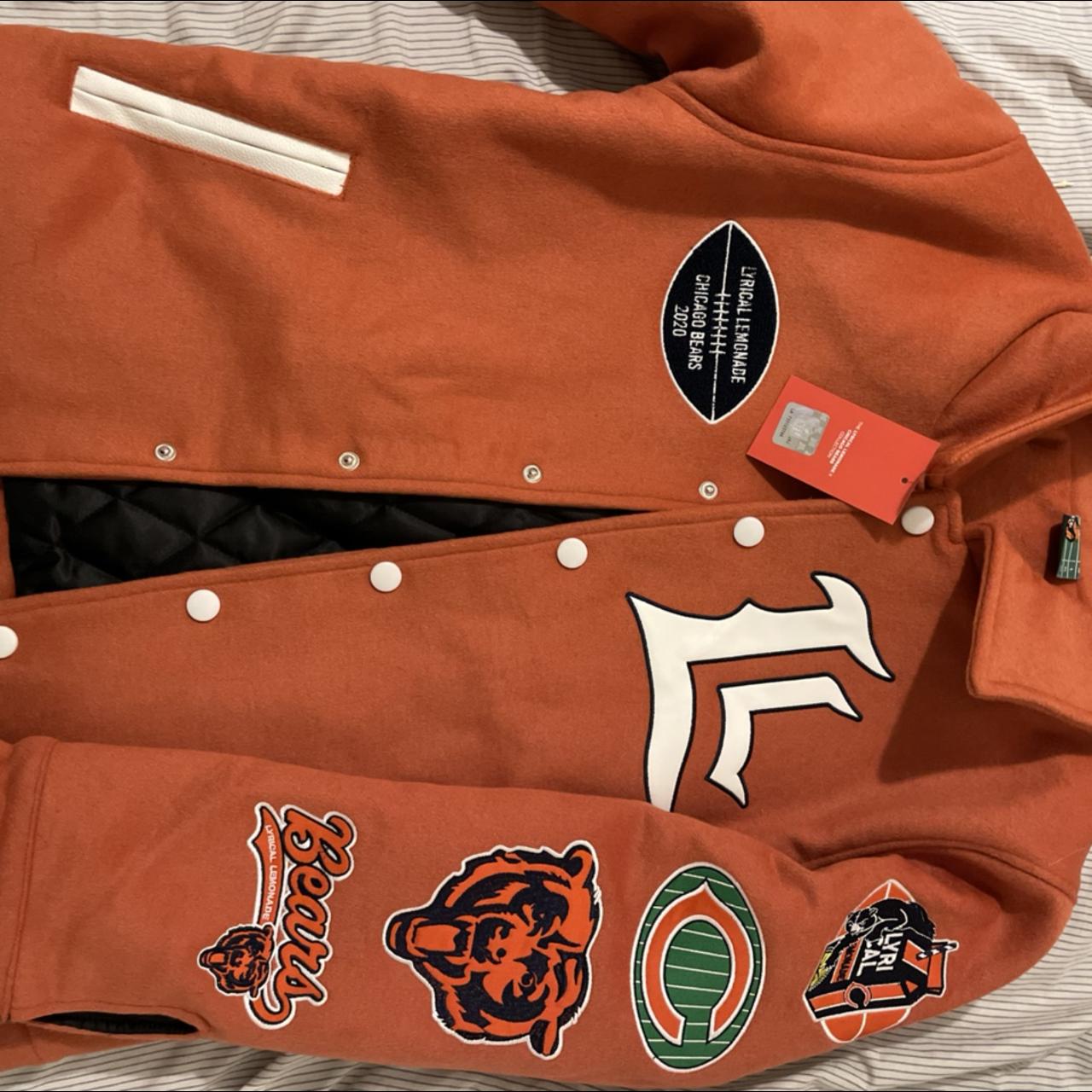 Lyrical Lemonade x Chicago Bears Varsity Jacket