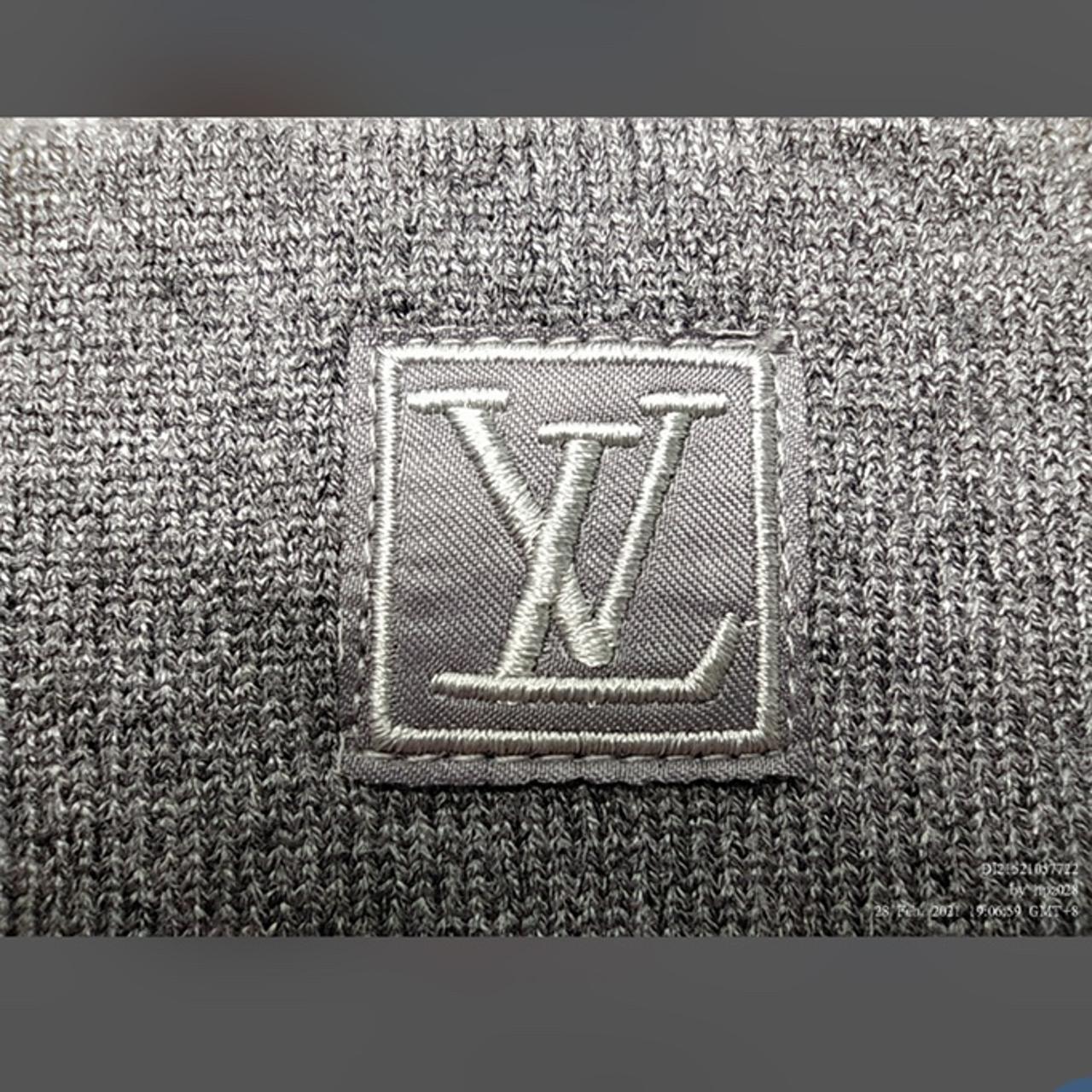 Louis Vuitton Darmier Hat and Scarf Set Bank - Depop