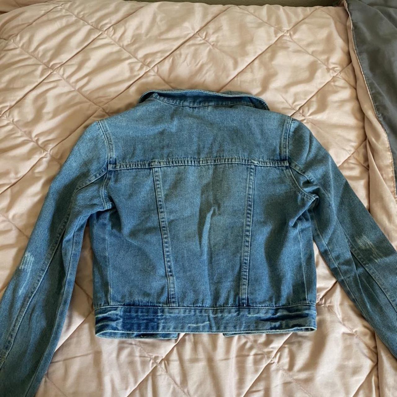 Cotton On denim jacket Size 6 (fits like Xs Depop