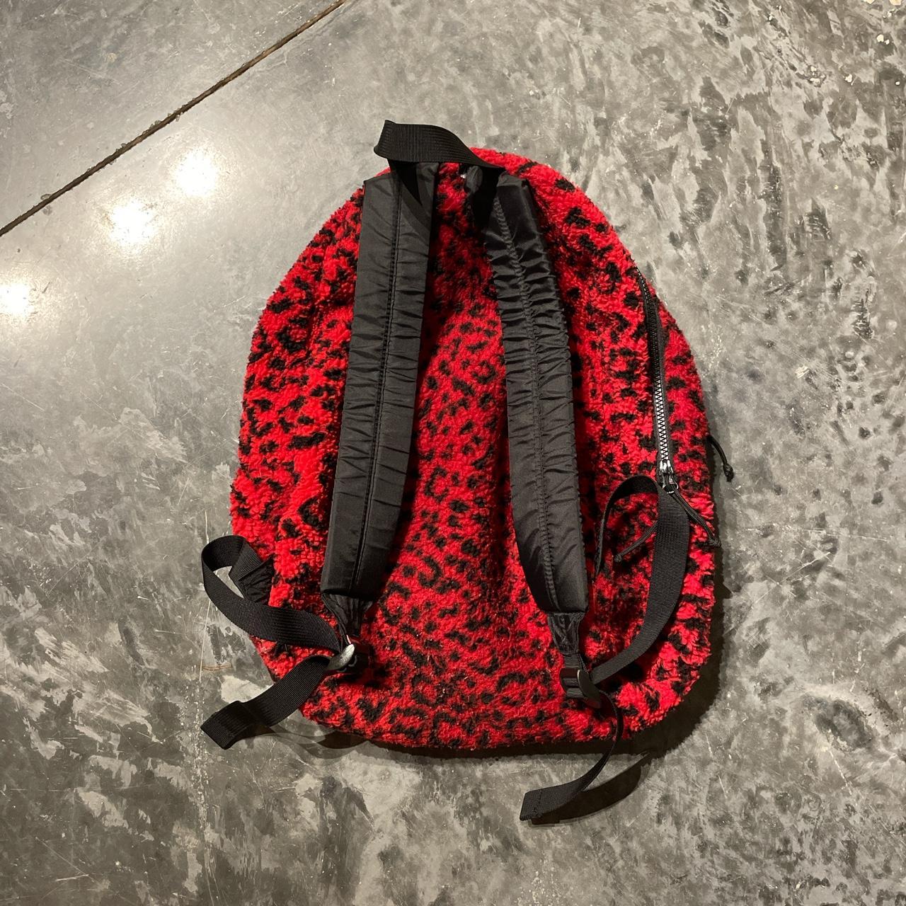 バッグ Supreme Velvet Backpack Red Supreme Velvet Backpack Red Leopard – LacedUp