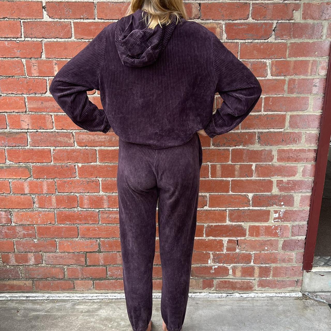 Nike velvet corduroy matching tracksuit set.... Depop