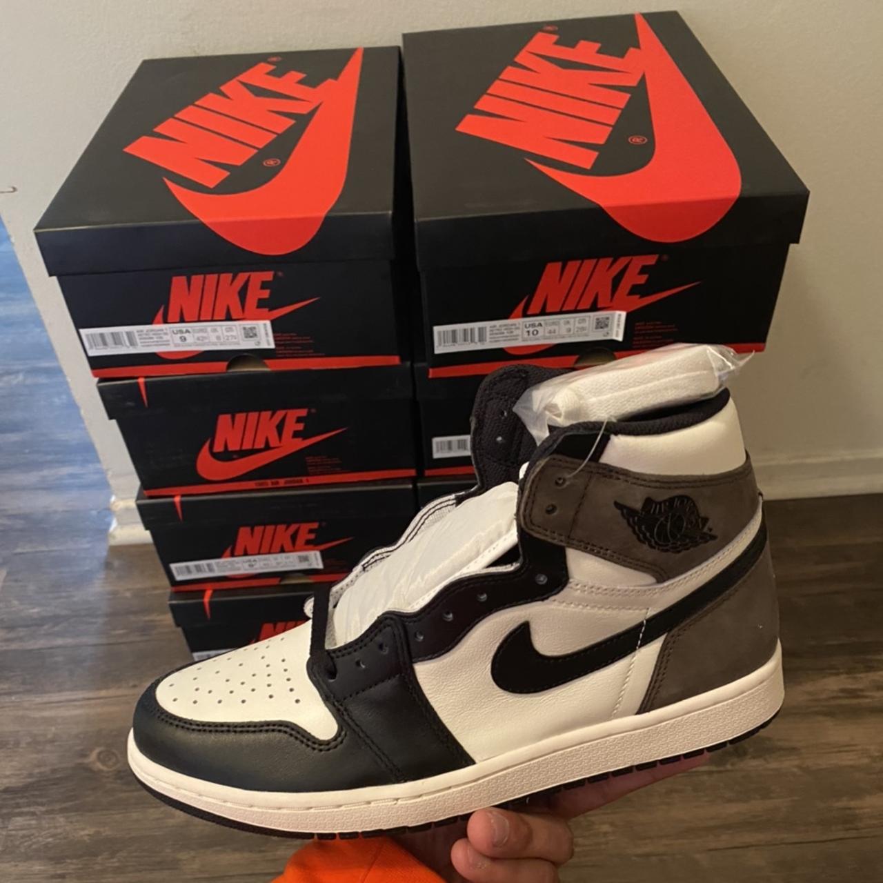 Air Jordan 1 Retro High OG Dark Mocha October 31 Depop