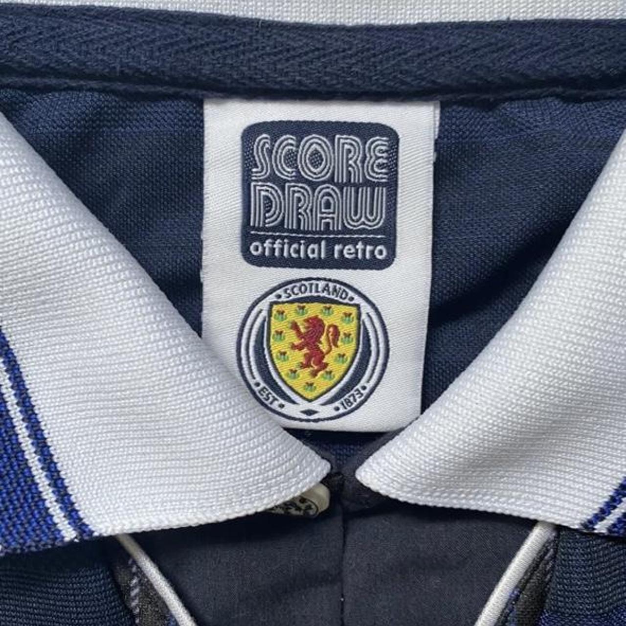 Score Draw retro Scotland Medium World Cup 1998 home... - Depop