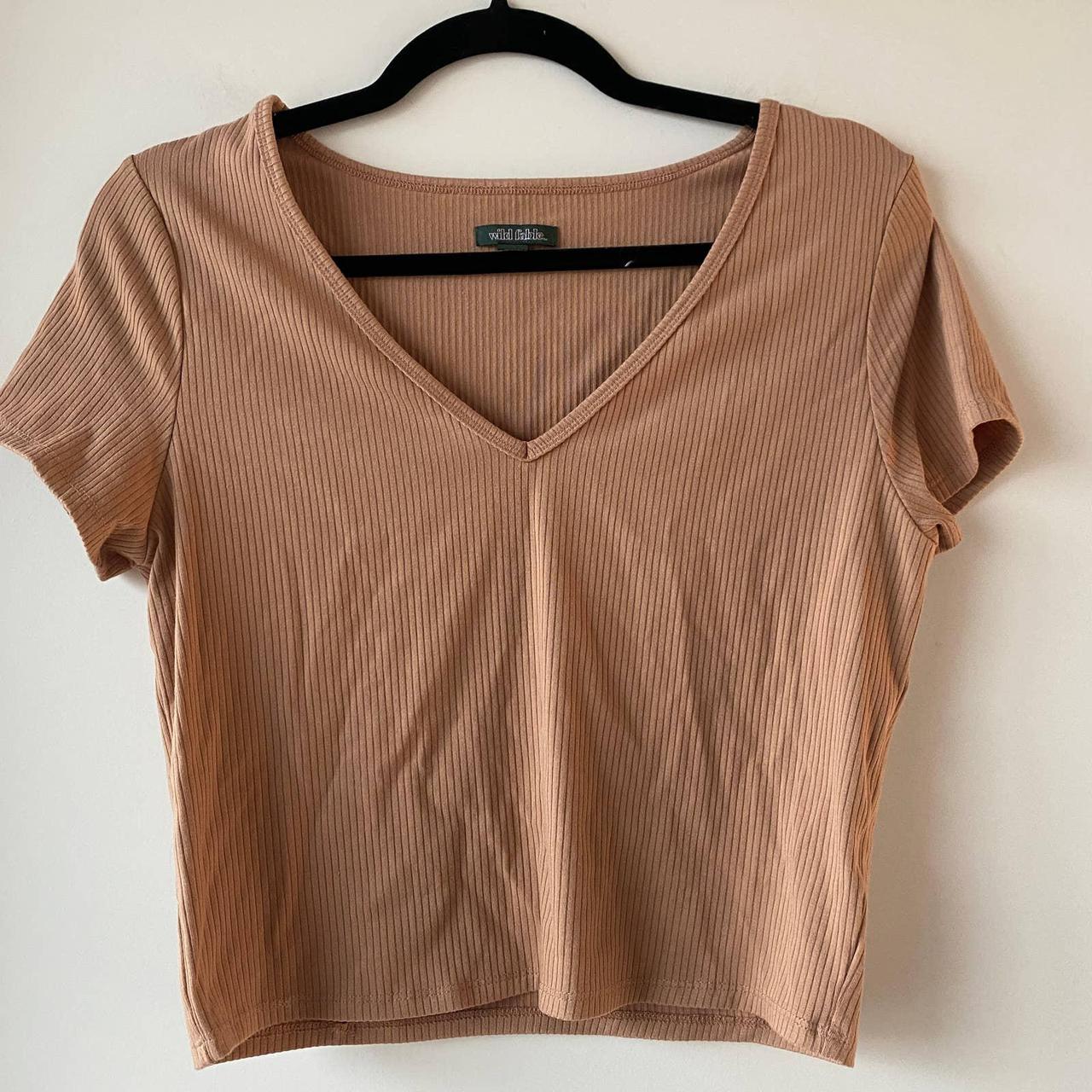 target knit crop top