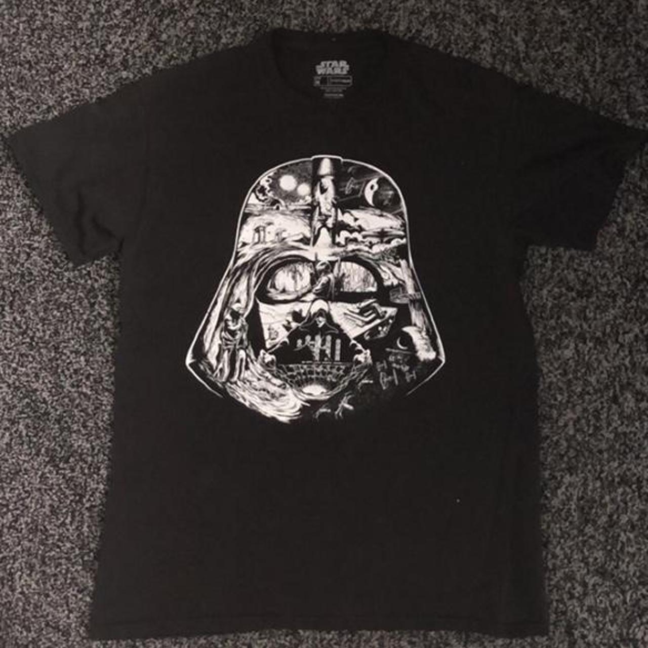 Faces of darth 2024 vader t shirt