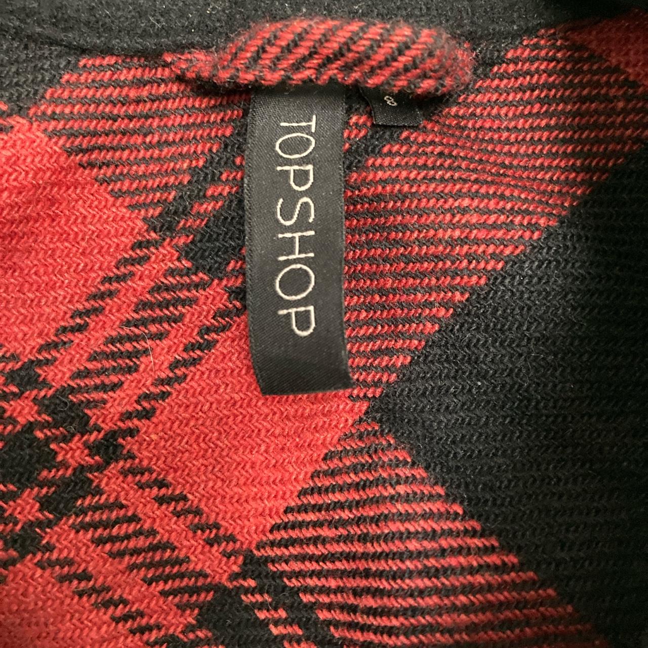 Topshop mixed sale tartan jacket