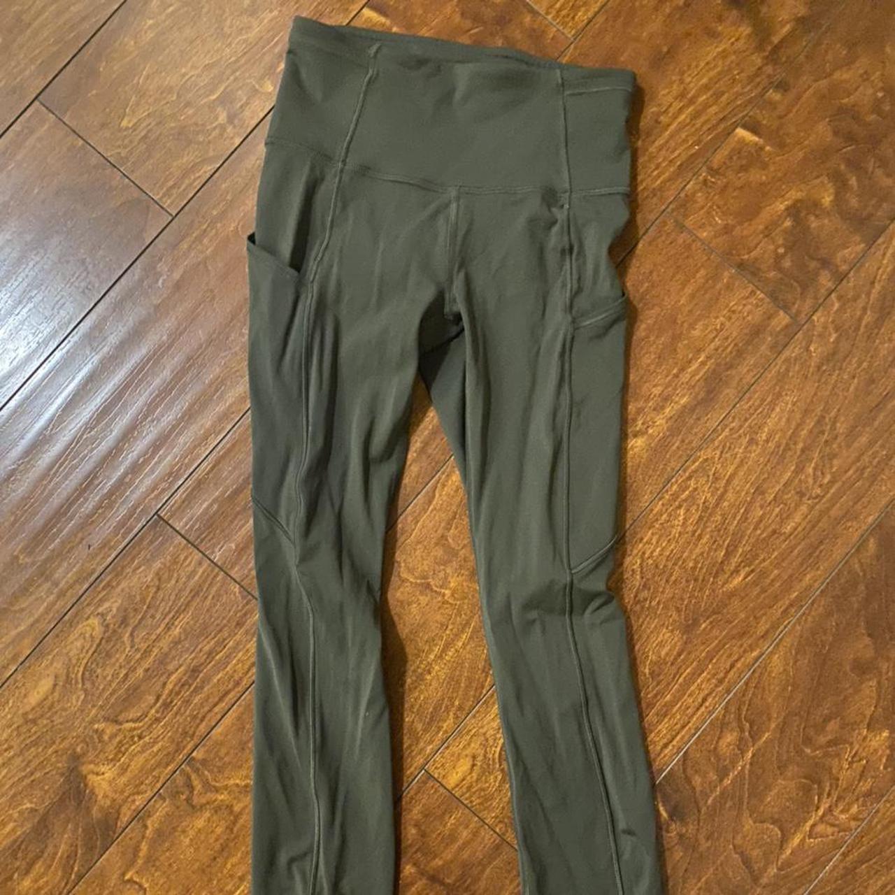 green ivivva leggings are super soft and great - Depop