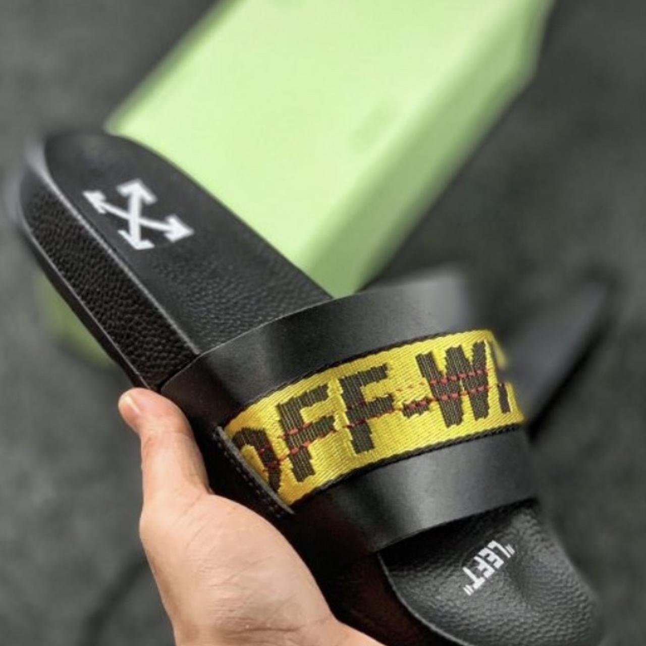 Off white shop slides fake