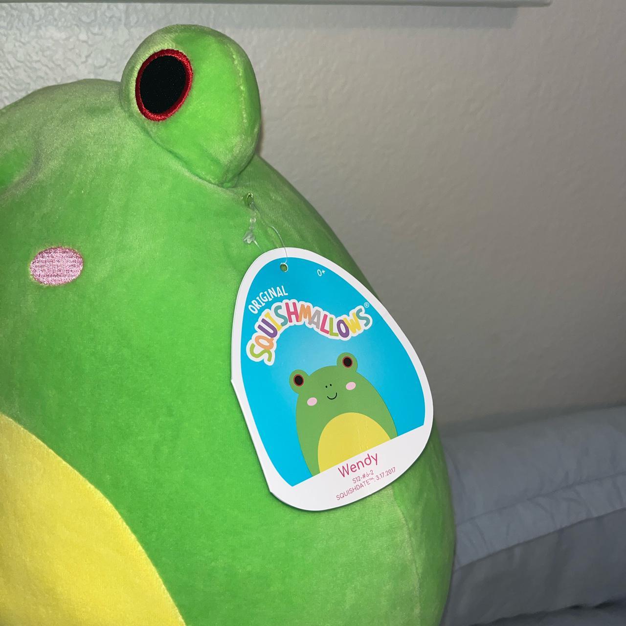 12” Wendy the Frog squishmallow Red eyed Wendy... Depop