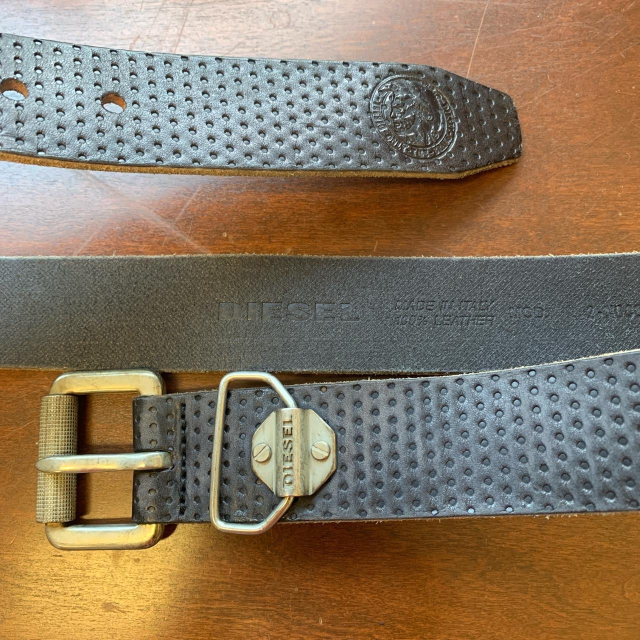 Vintage rare Diesel belt, Dot embossed Branded...