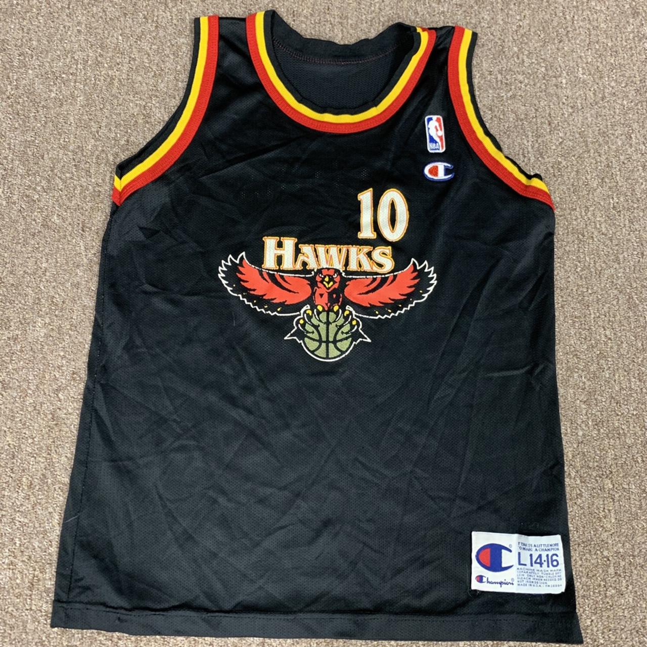 Vintage Champion ATL Hawks Mookie Blaylock Jersey for Sale in