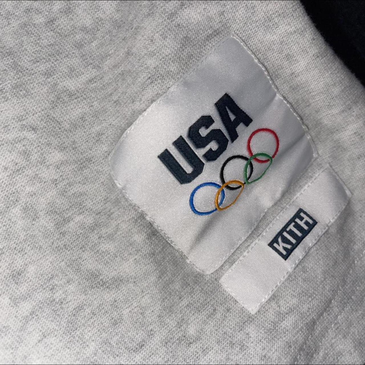 KITH For Team USA Olympics Quinn Heather Grey Pocket...