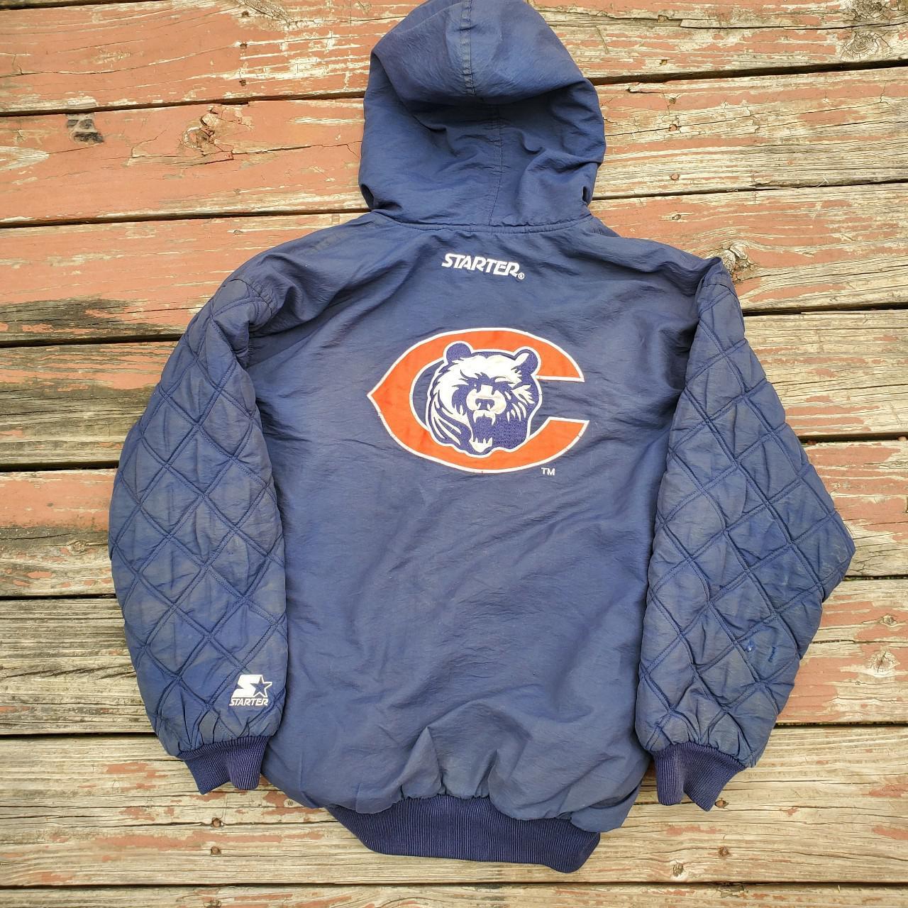 Vintage Starter NFL Chicago Bears Windbreaker - Men's XL