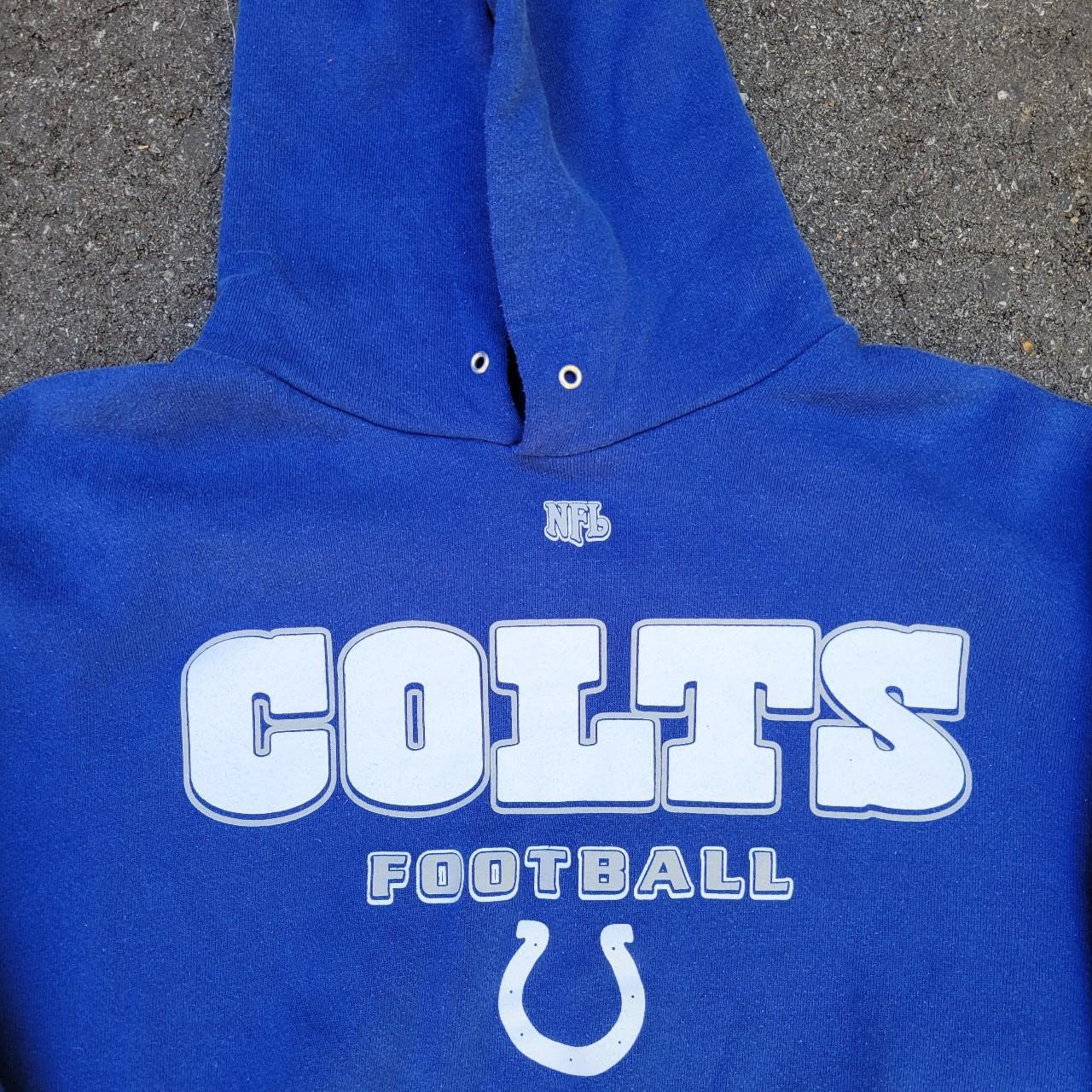 Vintage Indianapolis colts hoodie dated 1995 - Depop