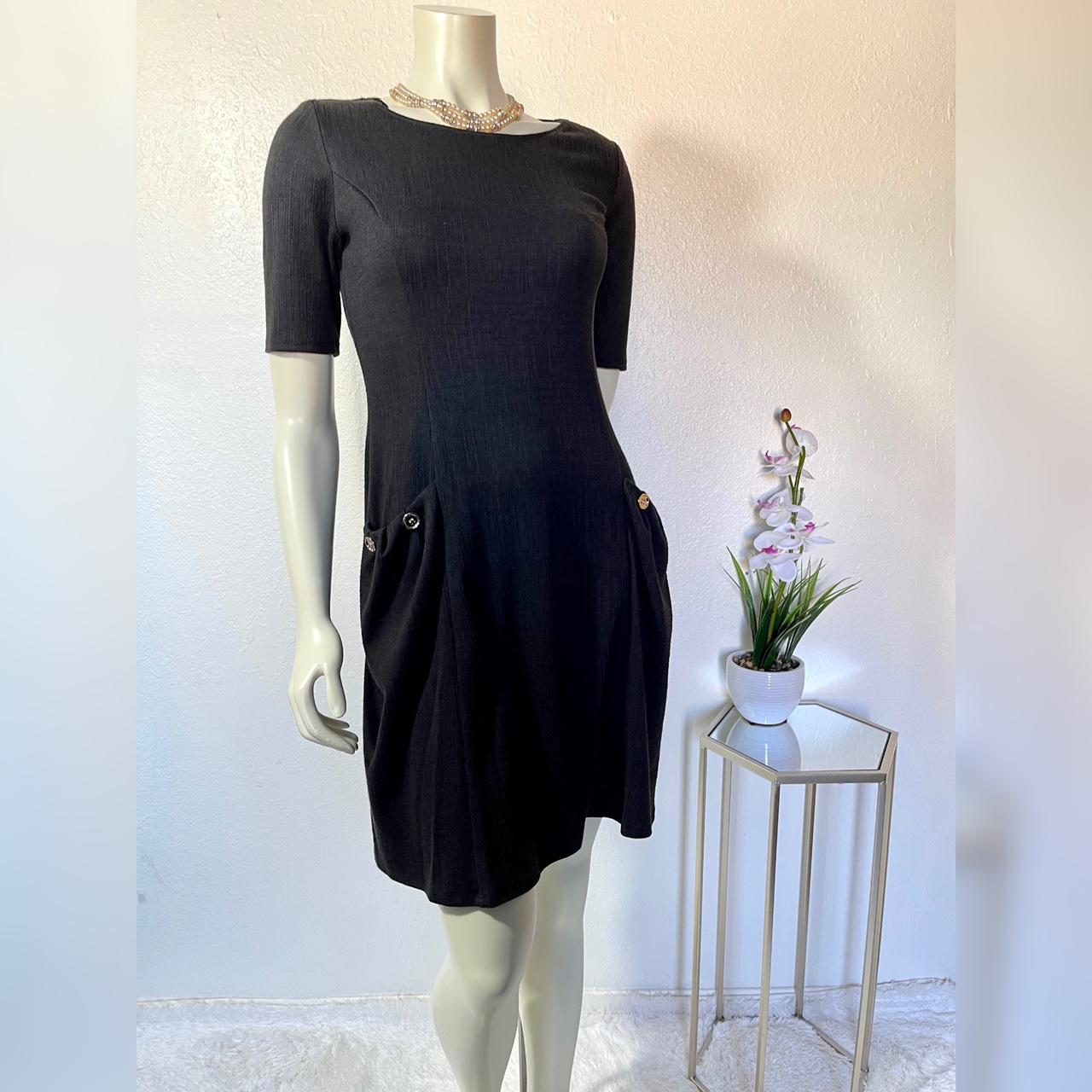 Enfocus Studio Women's Black Dress | Depop