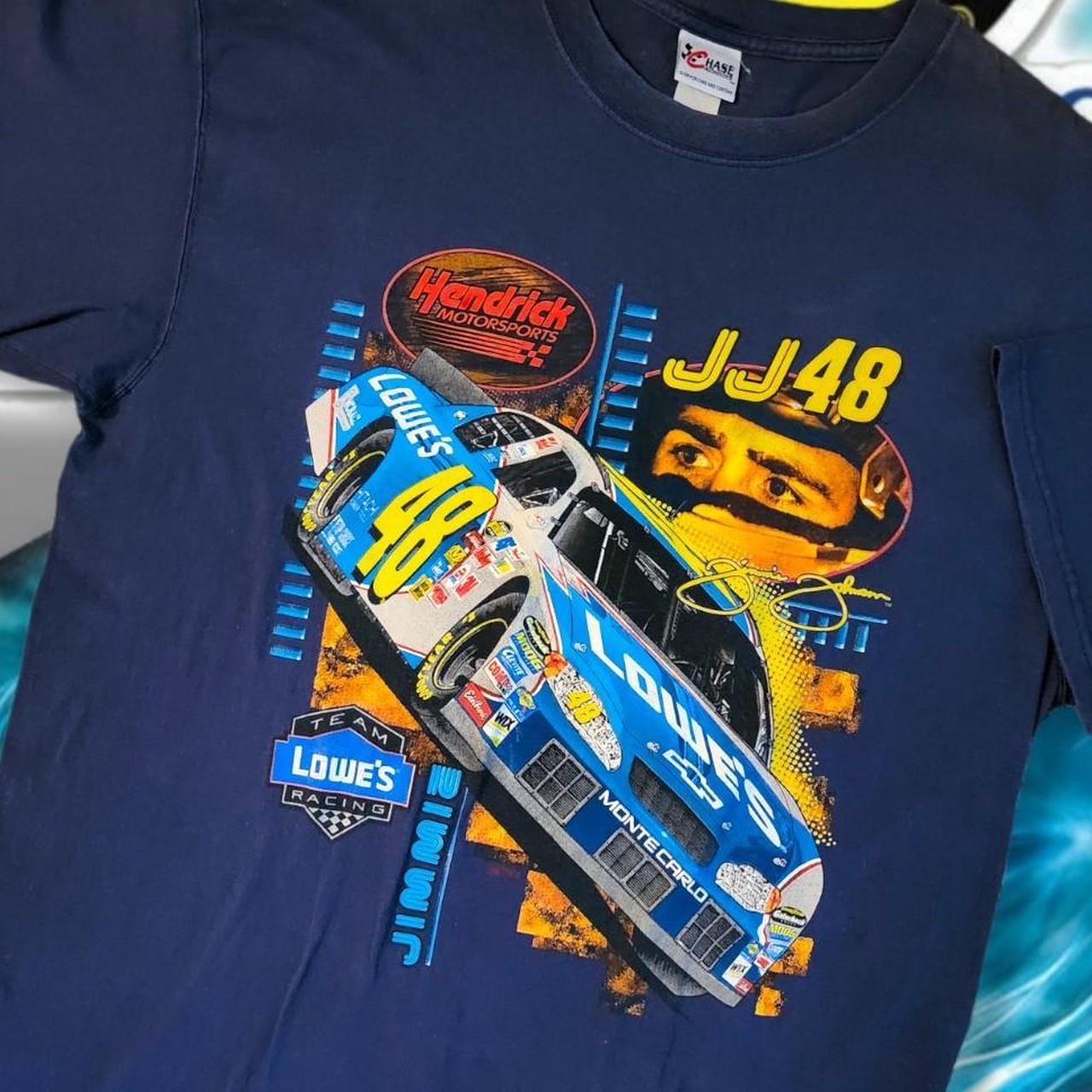 00s Jimmie Johnson Shirt Vintage 48 Monte Carlo Car Racing 