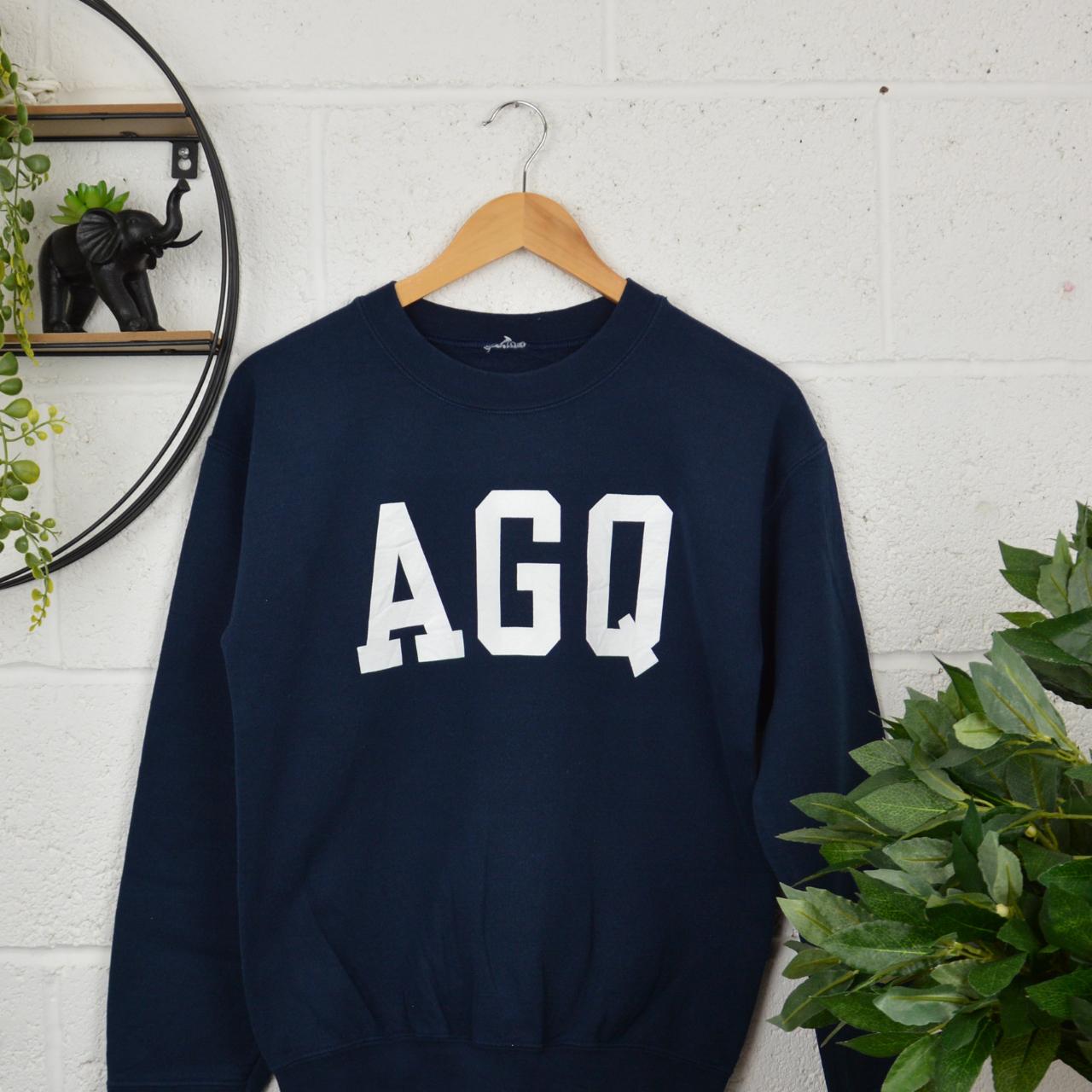 Vintage Ann Arbor YMCA Camp AGQ Sweater Sweatshirt... - Depop