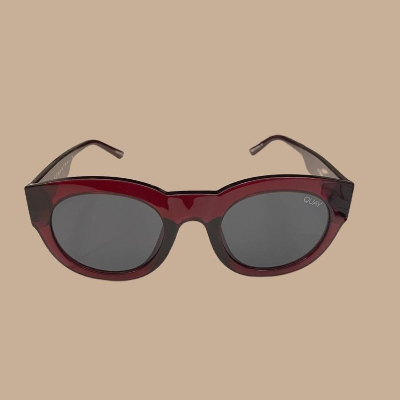 QUAY AUSTRALIA “IF ONLY” 148 Red Sunglasses Depop