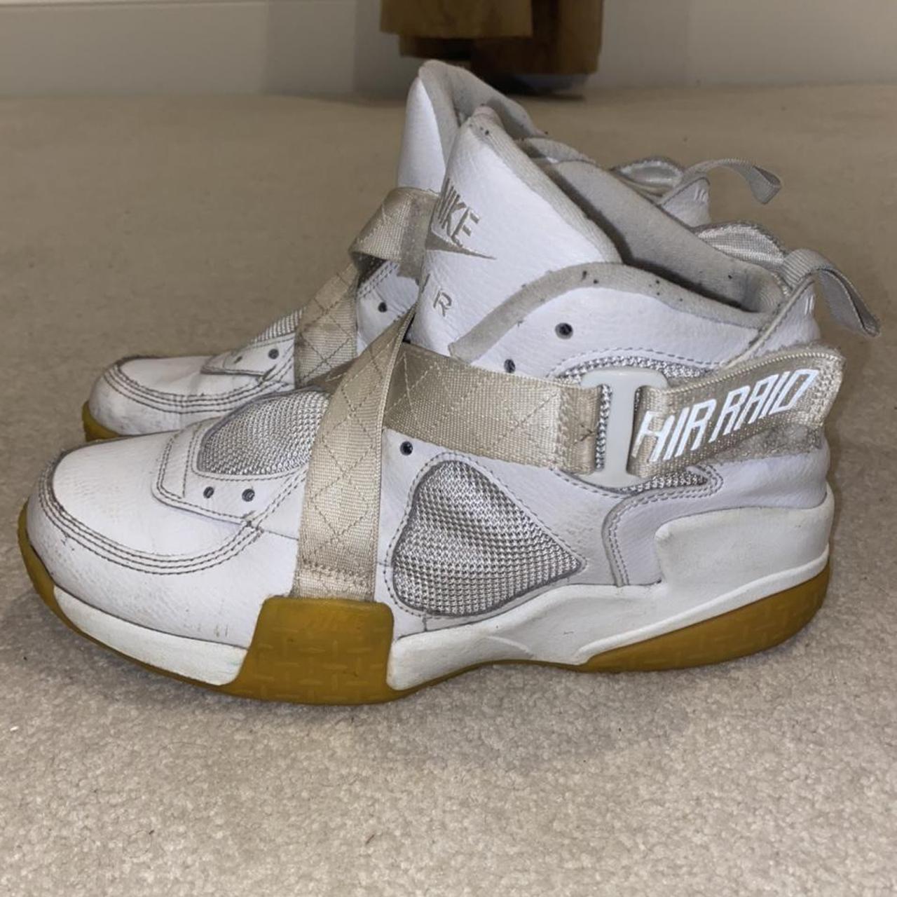 Nike Air Raid White Gum Basketball Shoes