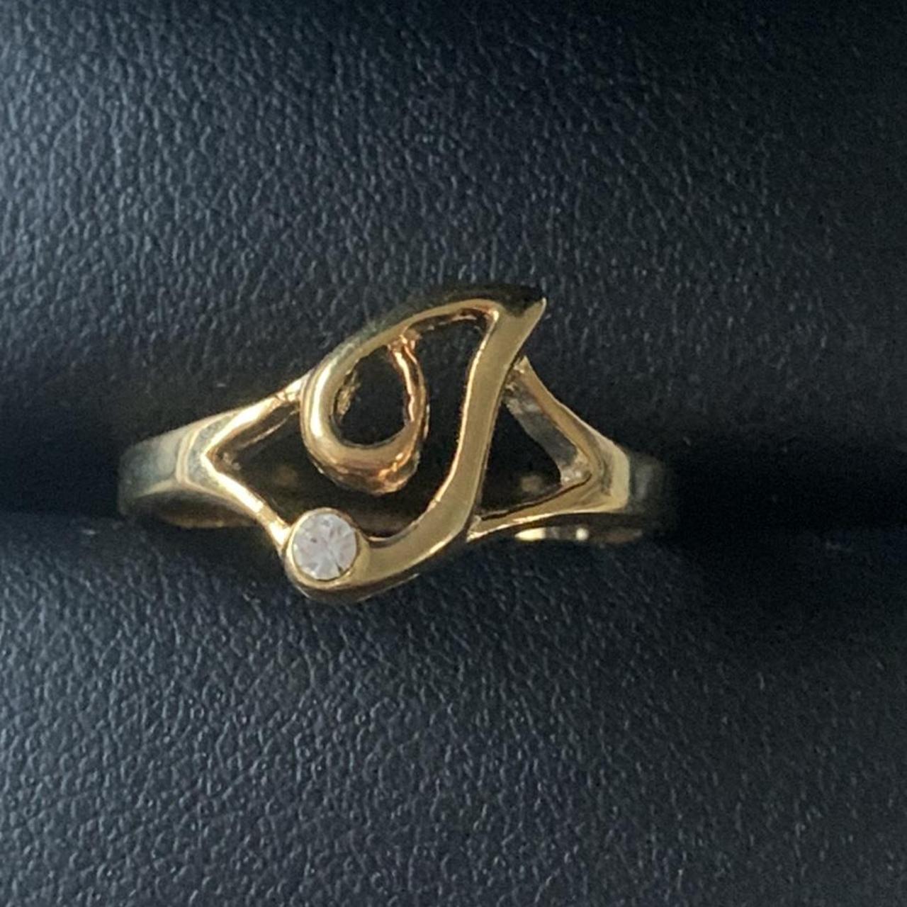 initial letter j ring available in different... Depop